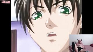 Nini reacts to Hentai for the first time - Bible Black Cap 1 Part. Two - 9 image