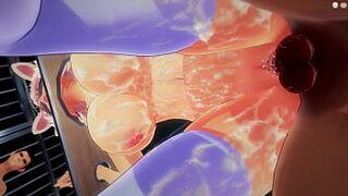 Rabbit Moe - GangBang [3D Hentai, 4K, 60FPS, Uncensored] - 1 image