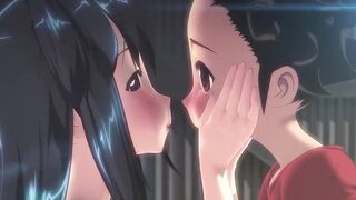 Cute Busty teen fuck with her best friend | 3D Hentai - 2 image