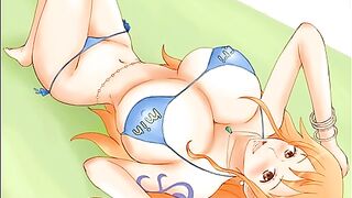 Nami very sexy & bitch in bikini (One Piece) - 4 image