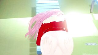 FWB with Zero Two in the changing room - 5 image