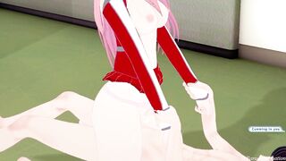 FWB with Zero Two in the changing room - 8 image