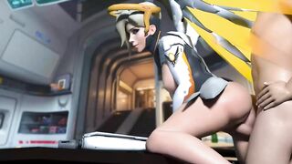 Mercy 20 - Overwatch SFM & Blender Porn Compilation - 8 image