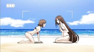 Under Son Sex Anime Sluty Girls Fucked in Beach - 8 image