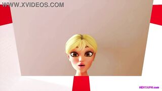 Monster Cock MILF Fucks Teen Dickgirl | 3D FUTA Family Animation (ENG Dub) - 8 image