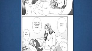 Mother and step son erotic manga story - 2 image