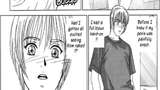 Mother and step son erotic manga story - 6 image