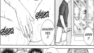 Mother and step son erotic manga story - 9 image