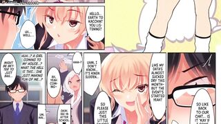 Blonde Gal Girlfriend - Uncensored Hentai - 4 image