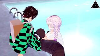 KOIKATSU TANJIRO MITSURI DEMON SLAYER, have sex anime uncensored... Thereal3dstories - 2 image