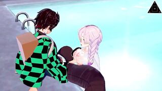KOIKATSU TANJIRO MITSURI DEMON SLAYER, have sex anime uncensored... Thereal3dstories - 3 image