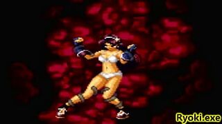 Kuromaru Vs Athena Asamiya The Queen of Fighters - 1 image