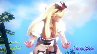 Alice in The Wonderland Hentai 3D - Alice is Fucked by White Rabbit and he cums in her pussy- Animation Japanese Porn Video - 10 image