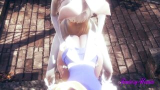 Alice in The Wonderland Hentai 3D - Alice is Fucked by White Rabbit and he cums in her pussy- Animation Japanese Porn Video - 9 image