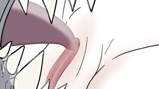 Big Guy Monster Fucking Witch Bitch MILF Cartoon - 4 image