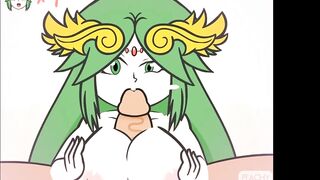 Super Smash Girls Titfuck - Palutena by PeachyPop34 - 3 image
