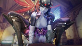 3D Compilation: Dva Mercy Widowmaker Dick Ride Uncensored Hentai Compilation Overwatch - 4 image
