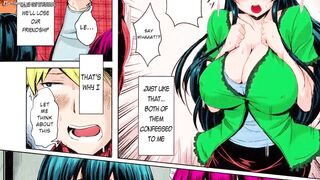 Threesome with Hot Sisters Hentai - 3 image