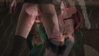 Princess Elsa from Frozen creampies Princess Fiona from Shrek - 2 image