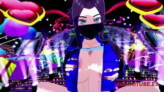 KDA League of Legend Hentai 3D Akali blowjob, boobjob and fucked with multiple cums in her mouth and pussy 1/2 - 3 image