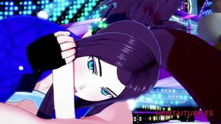 KDA League of Legend Hentai 3D Akali blowjob, boobjob and fucked with multiple cums in her mouth and pussy 1/2