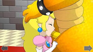 Princess Peach : Blowjob by Neonmonkey - 1 image