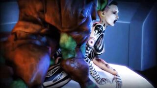 Mass Effect - Wrex - Full Compilation GIF - 2 image