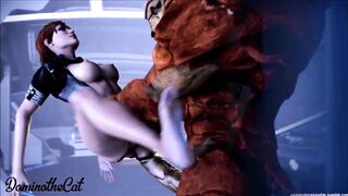 Mass Effect - Wrex - Full Compilation GIF - 4 image