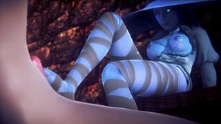 Ranni the Witch has a night of fun | Elden Ring Hentai - 1 image