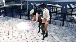 Sims 4. World Fuck Tour - France