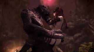 Lustful Luna's Skyrim Monster Compilation 2 Troll, Insectoid, Goblins - 3 image