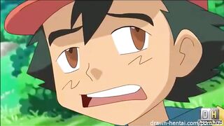 Team Rocket's Jessie gets fucked by Ash Ketchem!