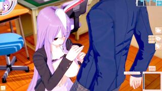 [Eroge Koikatsu! ] Touhou Udonge boobs rubbed H! 3DCG Big Breasts Anime Video (Touhou Project) [Hentai Game] - 4 image
