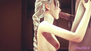 Frozen Hentai - POV Observe at first glance how Elsa sucks and fucks - 1 image