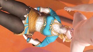 Princess Zelda's Legendary Deep Throat Blow job - 8 image
