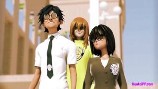 Sex At School Competition 3D SEX - 3 image