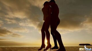 3DXChat - Romantic California - Wet Mommy (Relax version) - 1 image