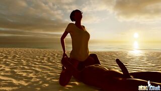 3DXChat - Romantic California - Wet Mommy (Relax version) - 2 image