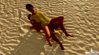 3DXChat - Romantic California - Wet Mommy (Relax version) - 3 image