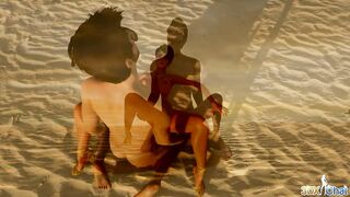 3DXChat - Romantic California - Wet Mommy (Relax version) - 7 image