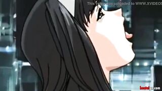 Leaking pussy brunette eats ass and gets fucked hard - 5 image