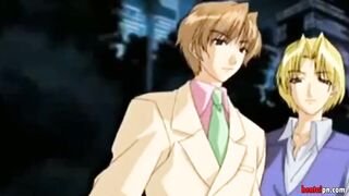 Leaking pussy brunette eats ass and gets fucked hard - 9 image