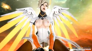 Mercy 17 - Overwatch SFM & Blender Porn Compilation - 10 image