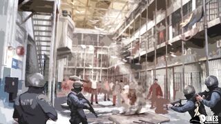 Red Haired wife rides a prison inmates Big dick - 2 image