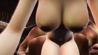 A Girl gets her ass clapped by Minotaur: Warcraft Parody - 9 image