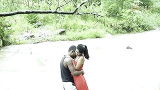 DESI GIRL SEX IN RIVER FULL OUTDOOR THREESOME - 2 image