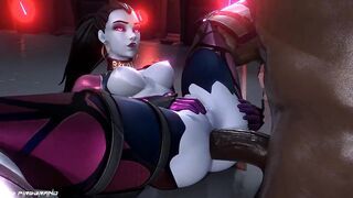 Widowmaker 13 - Overwatch SFM & Blender Porn Compilation - 4 image