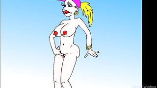 FUN WITH MONSTER COCK COOL HOTEST SEX SEENS ANIME SIMULATION BY ARNII ART - 6 image