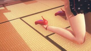 Hentai Uncensored - Cloe sex in tatami Full - Japanese Asian Manga Anime Game Porn - 2 image