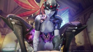 Overwatch - Widowmaker Riding Dick Cowgirl Position (Sound) - 8 image